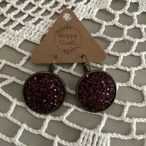 Glitter earrings